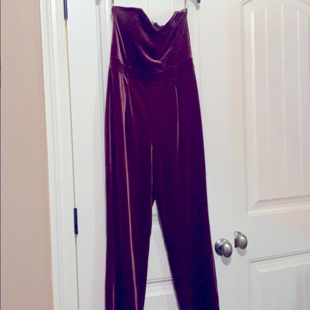 Express Velvet Romper